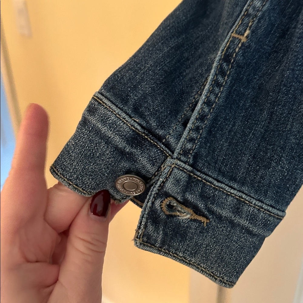 Lucky Brand The Tomboy Trucker Denim Jacket Size XL - Picture 11 of 16
